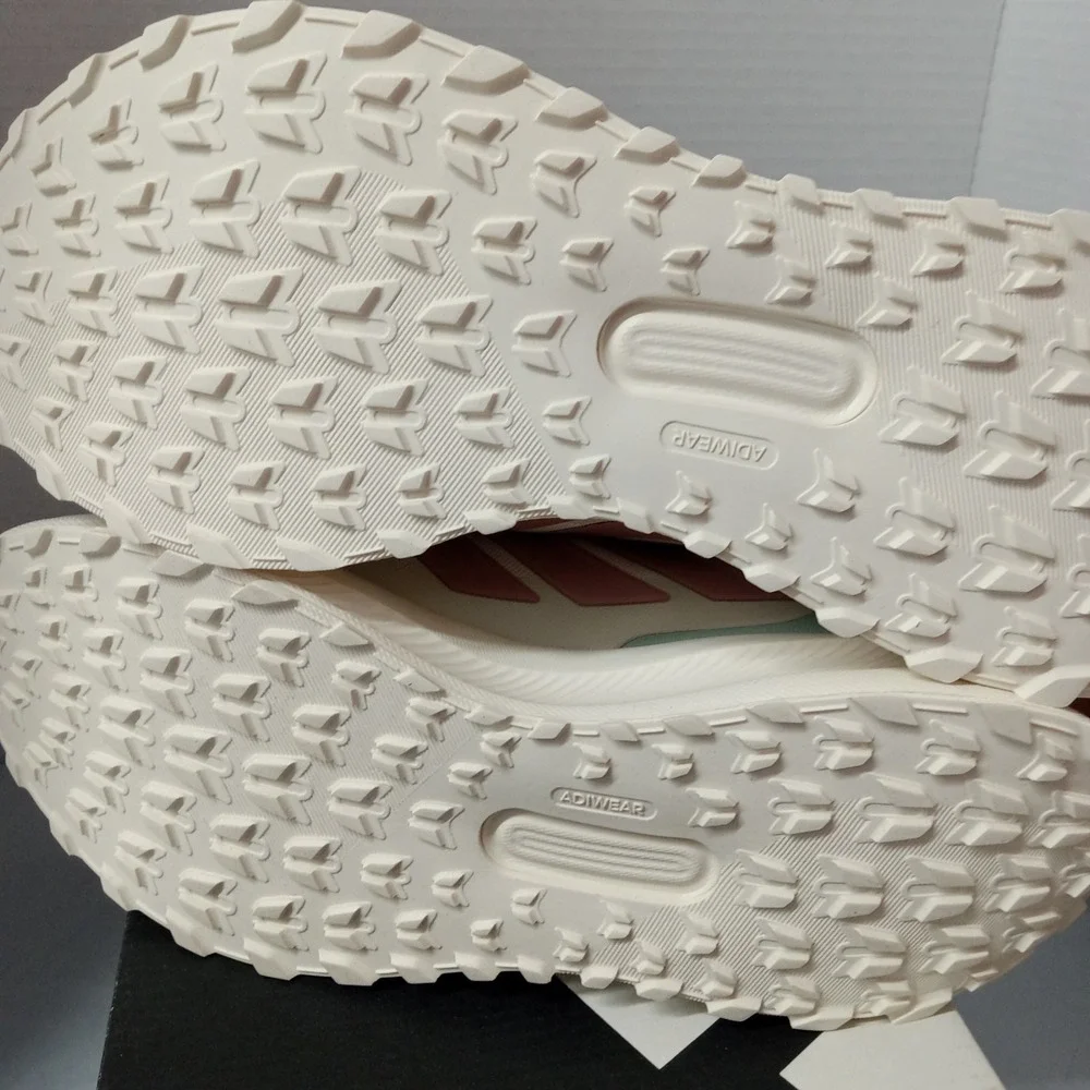 Adidas Runfalcon 5 TR W Shoes Womens Size‎ 9 Beige Water Repellent Trail JP7625